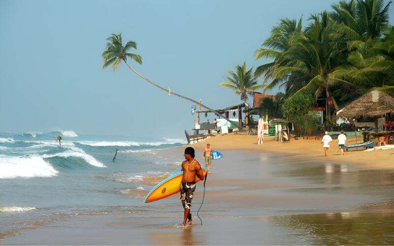 Пляж Хиккадува Шри-Ланка (Hikkaduwa Beach) фото